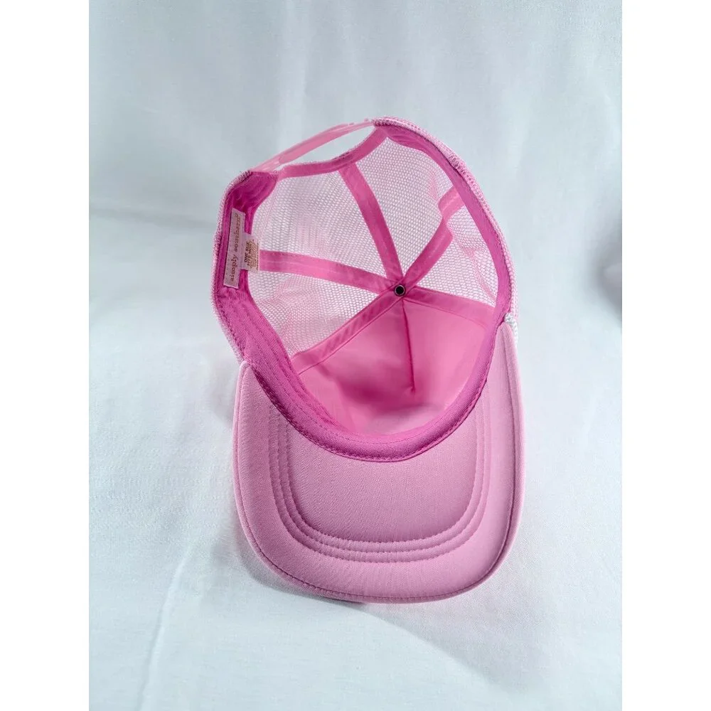Simply Southern‎ Embroidered Sloth Hang In There Pink Snapback Trucker Hat